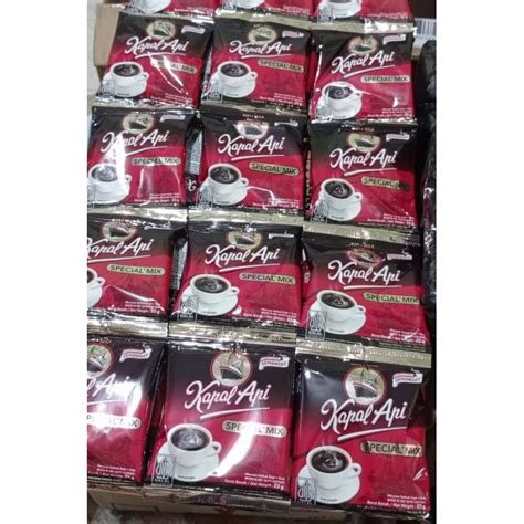 Jual Kopi Kapal Api Mix 23 Gr Renteng Isi 10 Pcs Shopee Indonesia