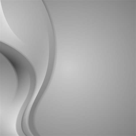 Premium Vector Abstract Light Grey Wavy Background