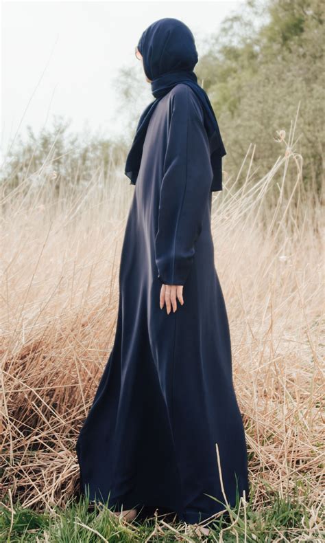 Casual Abaya In Blue By Abayas Boutique