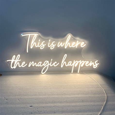 Where The Magic Happens Circle at Joseph Auricht blog