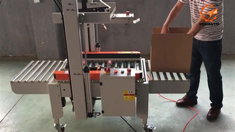 Fully Automatic Heavy Duty Carton Box Tapping Machine Carton Sealer