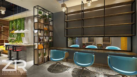 Saloon Interior Design on Behance