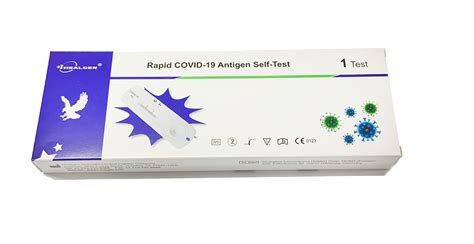 Healgen Covid Lateral Flow Rapid Antigen Test Single Test Pack