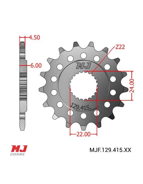 Rear Sprocket Aprilia Rs Mj Corse