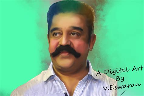 Kamal Hassan Digital Art By Eswaranvaratharaj2 On Deviantart