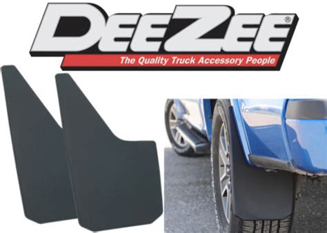 Dee Zee Dz X Universal Plastic Mud Flaps Pack New Free