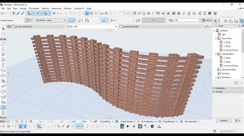 Archicad Curtain Wall Custom Roster YouTube