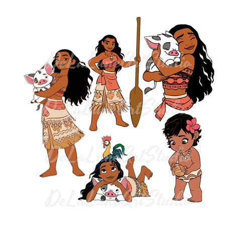 Moana Clipart Digital Download Moana Clipart Transparent Background Png ...