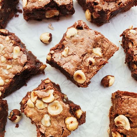 Hazelnut Espresso Brownies — Baking With The Good Hair Recipe