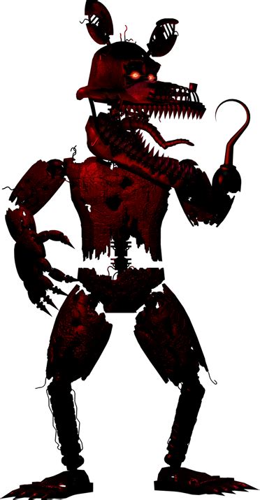 Nightmare Foxy Full Body By Yinyanggio1987 On Deviantart