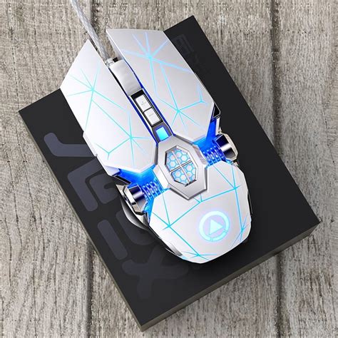 RGB Gaming Mouse Wired,7 Programmable Buttons, 4 Adjustable DPI ...