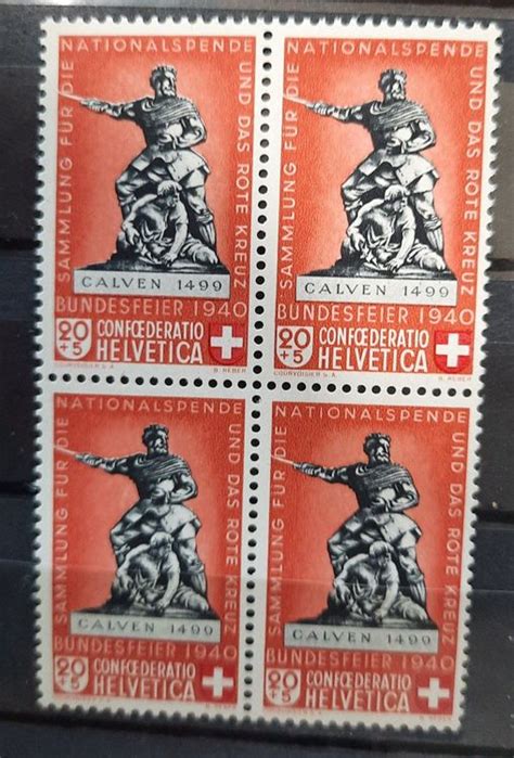 1940 Pro Patria Block Postfrisch Kaufen Auf Ricardo