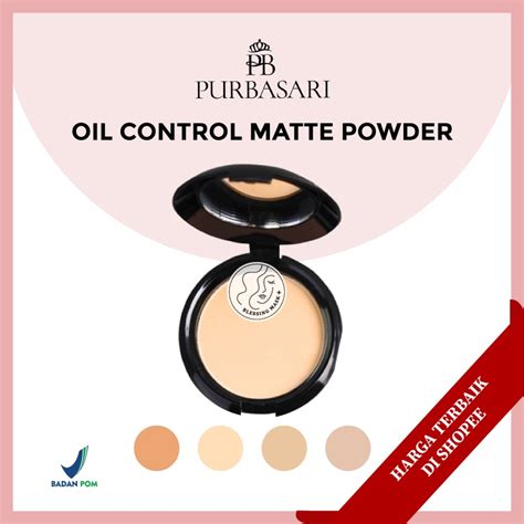 Jual PURBASARI Oil Control Matte Powder 12gr Bedak Padat Shopee