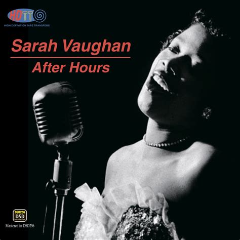 Sarah Vaughan After Hours 1961 2019 HDTT DSF DSD256 11 28MHz DSF