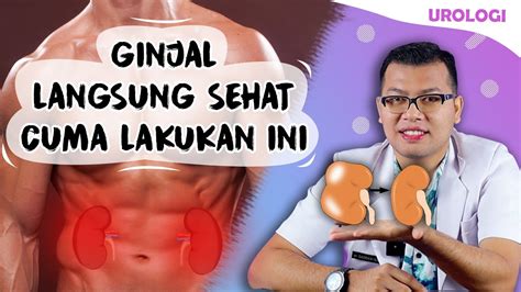 CARA MENJAGA KESEHATAN GINJAL DOKTER SADDAM ISMAIL YouTube