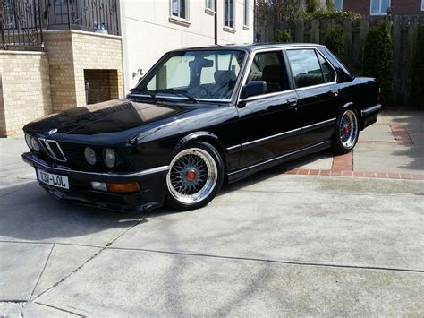 1987 Bmw E28 535 Mtech M5 Tribute Euro Bumpers Bbs Wheel Rare Body