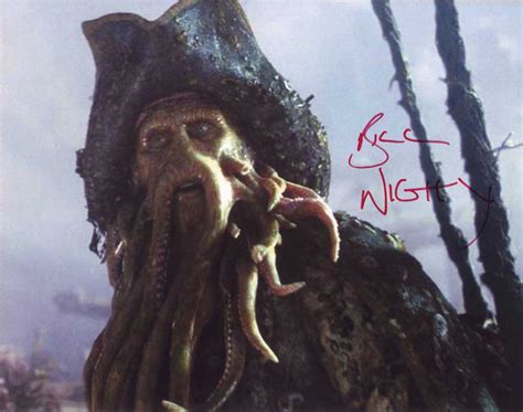 Bill Nighy in-person autographed photo from Pirates of the Caribbean