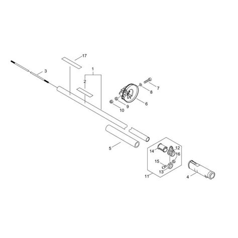 Main Pipe For Shindaiwa AH243S LW Extended Reach Hedgetrimmer L S