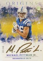 Michael Pittman Jr Origins Ra Mp Rookie Autographs Gold