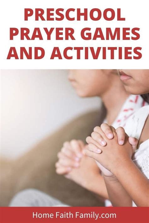 40 impactful prayer activities for youth and kids – Artofit