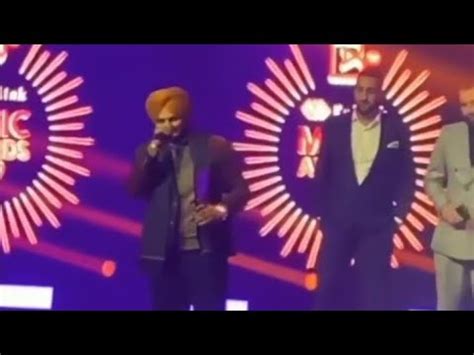 sidhu moose wala won award uk youtube