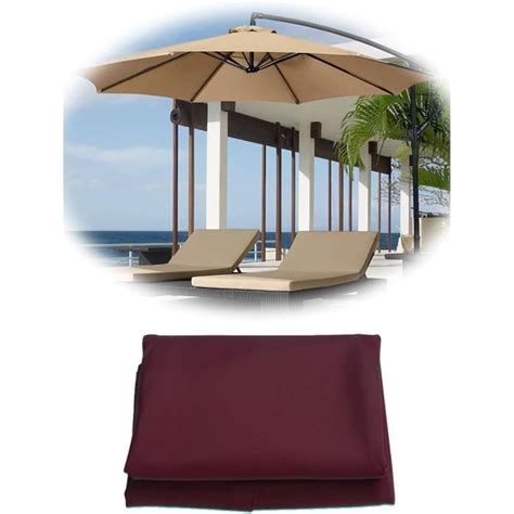 Toile De Rechange Pour Parasol D Port Baleines Baleines M M