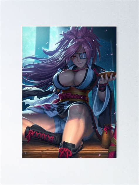 Guilty Gear Strive Baiken Cool Poster For Sale By Lpgweek Redbubble