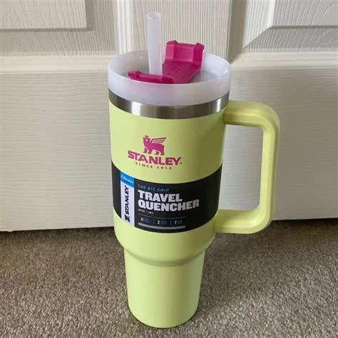 Lime Green Stanley Cup With Pink Discount