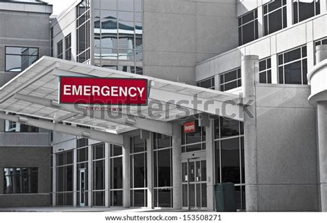 New Modern Hospital Emergency Room Entrance Stock Photo (Edit Now ...