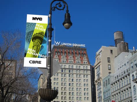 New York City | Manhattan | Street Pole Banner Design on Behance