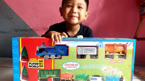 Unboxing Thomas And Friends Kereta Thomas Kereta Api Mainan Truk