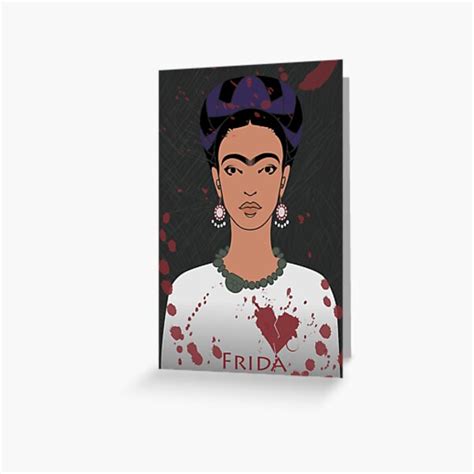 Tarjetas de felicitación FRIDA KAHLO máscara de frieda kahlo frida