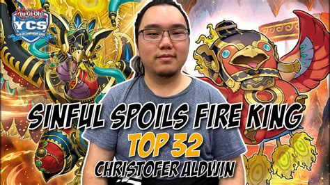 Yu Gi Oh Sinful Spoils Fire King Top Ycs Bologna Deck Profile