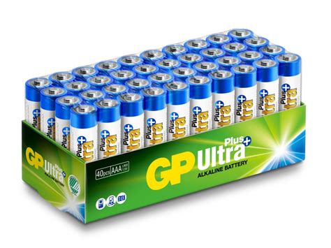 Buy Batteri 1 5V LR03 AAA GP Ultra Plus 40 Pack At The Right Price