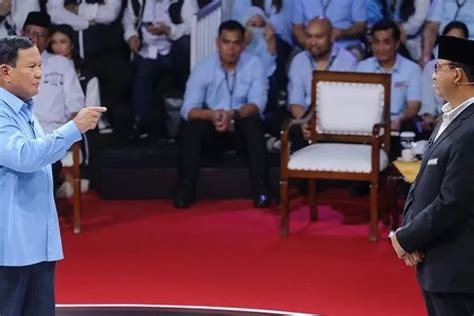 Prabowo Emosional Sejak Awal Debat Capres Timnas AMIN Sebut Sudah Jadi