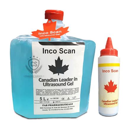 Inco Scan Ultrasound Gel - Multipurpose Ultrasound Scanning Gel