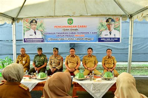 Pj Wali Kota Palopo Luncurkan Gerakan Tanaman Cabai Pohon Asn