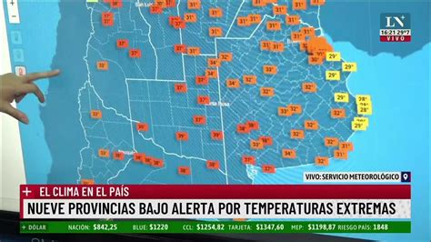 Nueve Provincias Bajo Alerta Por Temperaturas Extremas El Clima En El