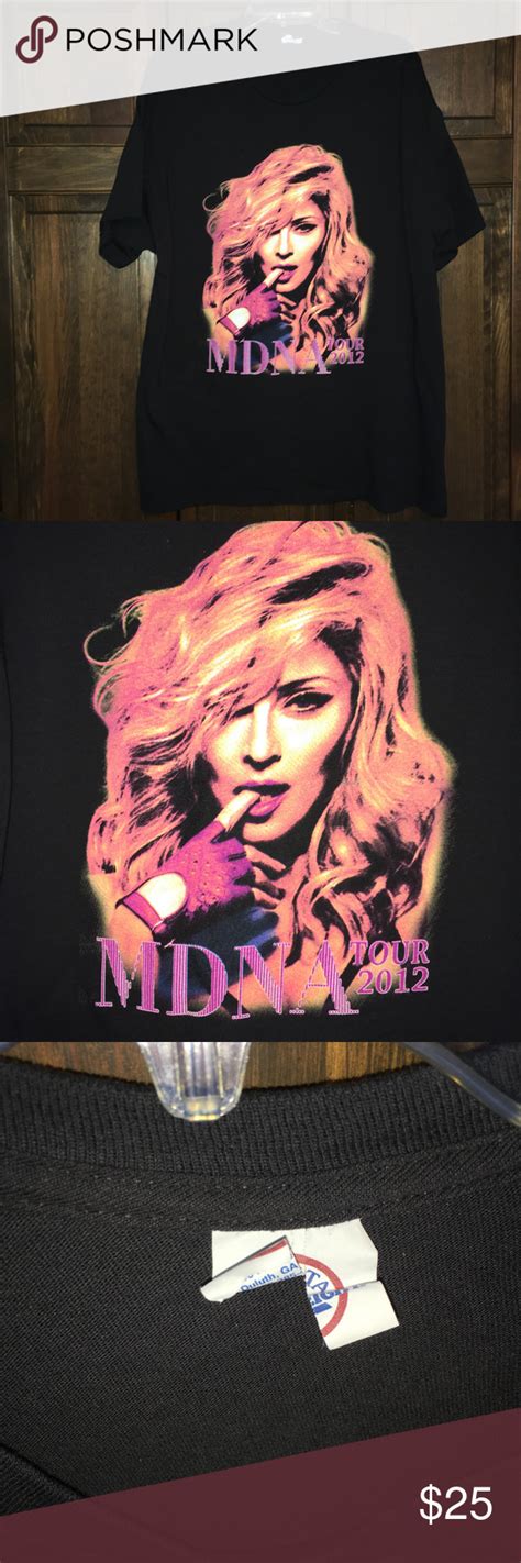 Madonna Tour T Shirt 2012🥰🧁 Tour T Shirts Madonna Tour T Shirt