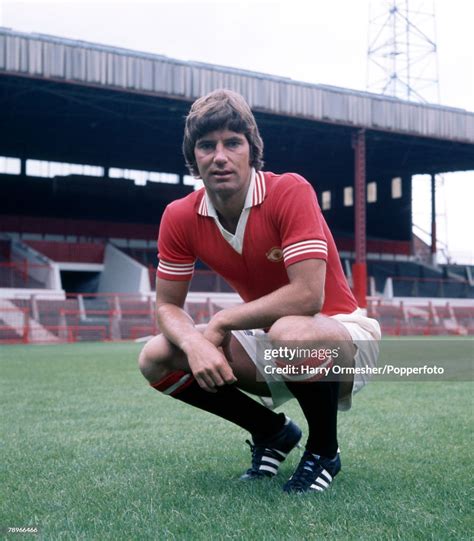 Manchester United footballer Martin Buchan during the pre-season ...