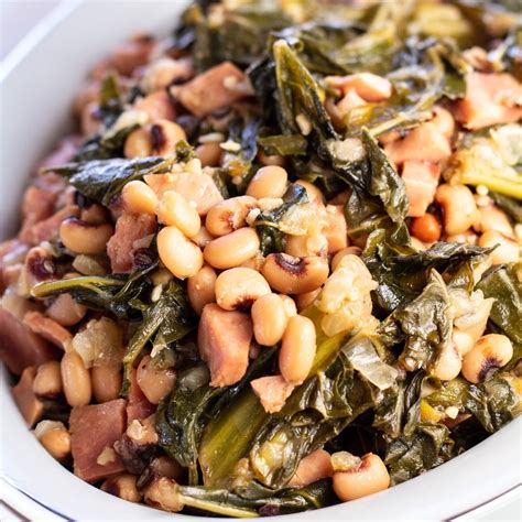 Black Eyed Peas with Collard Greens : An Amazing Tasty Meal