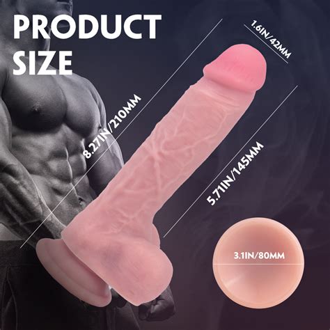 Dildo Realist Bendable Rhett Silicon Lichid Natural 20 5 Cm Mokko Toys