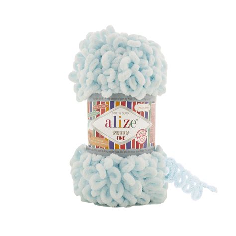 Пряжа Ализе Пуффи Фаин Alize Puffy Fine - 140 руб. В Москве | Babypled.ru