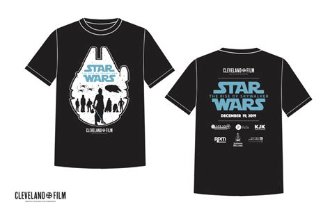 Star Wars The Rise Of Skywalker 2019 Screening T Shirt Cleveland Film