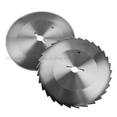 Stainless Steel Circular and Toothed Slicer Blades for Meat Cutting