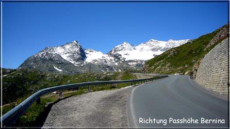 Pässe Schweiz A B Alpenpässe Fotos Karten und Beschreibungen