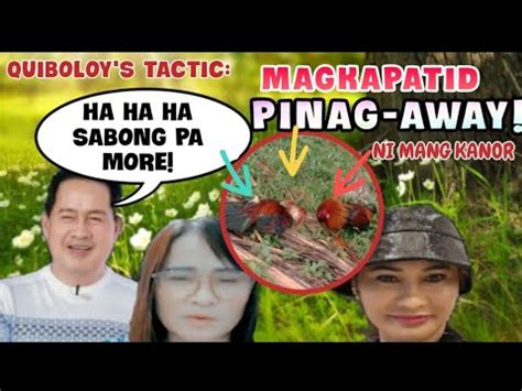 Quiboloy Nag Panic Mode Na Mag Kapatid Pinag Away Ni Mang Kanor