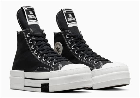 Rick Owens X Converse Drkshdw Dbl Drkstar Chuck Nowre