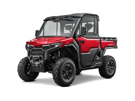 Cfmoto Uforce U Pro Highland Bordeau Red Pro Performance