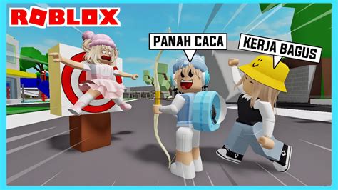 Aku Dan Adiku Menjadi Pemanah Terhebat Di Roblox Brookhaven Ft